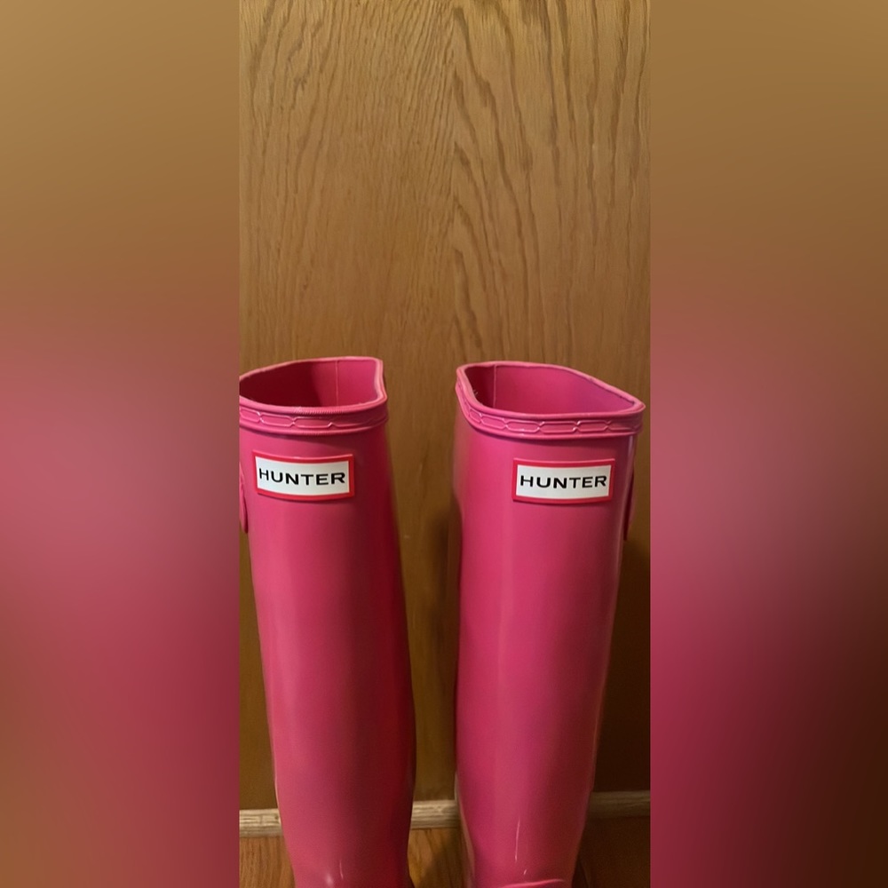 Women’s Pink Hunter Boots